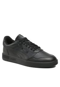 Sneakersy Puma Court Ultra 389368 01 Puma Black/Black/Shadow Gray. Kolor: czarny. Materiał: skóra #1