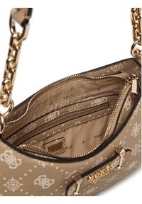 Guess Torebka Carrie Logo HWGP98 98180 Beżowy. Kolor: beżowy. Materiał: skórzane #3