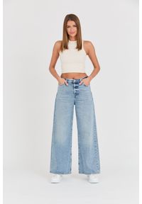 7 FOR ALL MANKIND Niebieskie damskie jeansy Zoey, Rozmiar 25. Kolor: niebieski #2