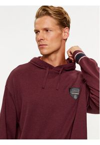 Armani Exchange Sweter 6RZM2A ZM3FZ 14AU Bordowy Regular Fit. Kolor: czerwony. Materiał: syntetyk