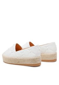 DeeZee Espadryle WS020610-01 Biały. Kolor: biały. Materiał: skóra