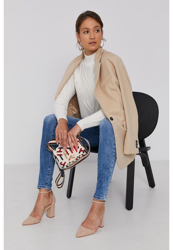 Pepe Jeans - Jeansy Regent. Kolor: niebieski