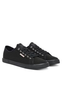 Calvin Klein Jeans Tenisówki Ess Vulc Low Mg Cv YM0YM01301 Czarny. Kolor: czarny. Materiał: materiał #4