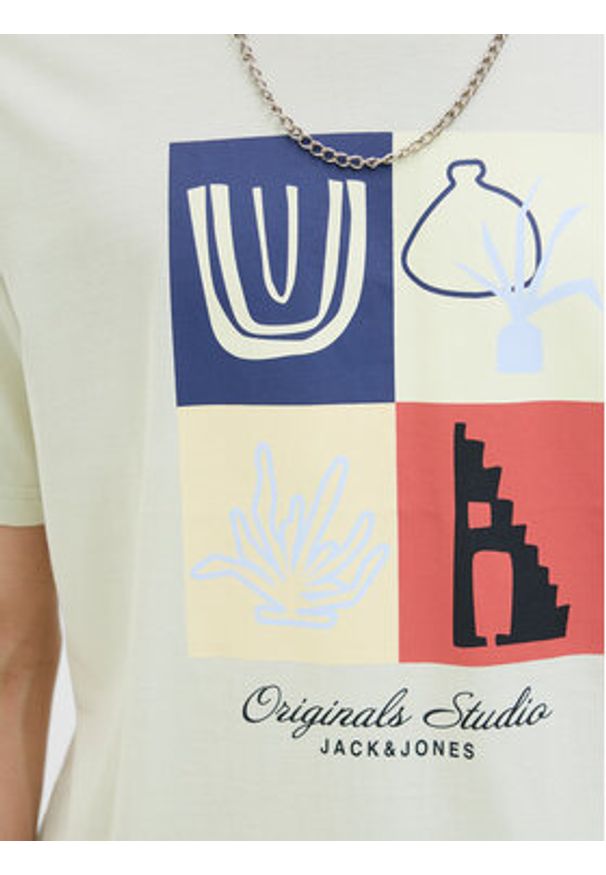 Jack & Jones T-Shirt Canggu 12277220 Zielony Regular Fit. Kolor: zielony. Materiał: bawełna