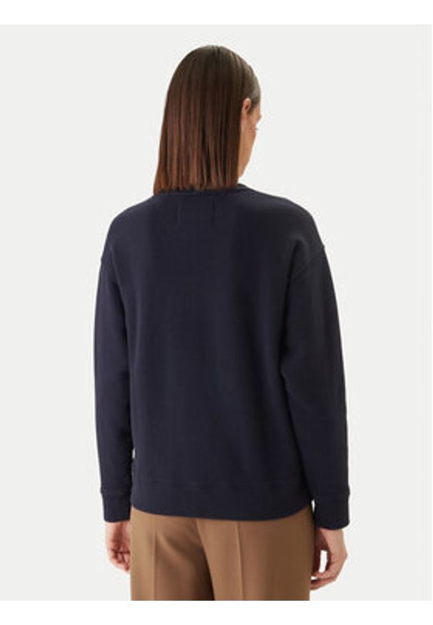 GANT - Gant Bluza 4201485 Granatowy Regular Fit. Kolor: niebieski. Materiał: bawełna