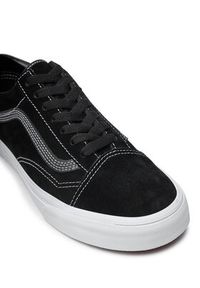 Vans Trampki Old Skool VN0A2Z42BLK1 Czarny. Kolor: czarny. Materiał: skóra, zamsz