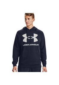 Under Armour - Męska Bluza Polarowa Rival. Kolor: niebieski. Materiał: polar