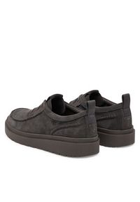 Clarks Półbuty Polden Moc 26183404 Szary. Kolor: szary. Materiał: zamsz, skóra #3