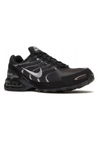 Buty treningowe męskie Nike Air Max Torch 4. Kolor: czarny. Materiał: guma, koronka, syntetyk. Szerokość cholewki: normalna. Wzór: koronka. Model: Nike Air Max