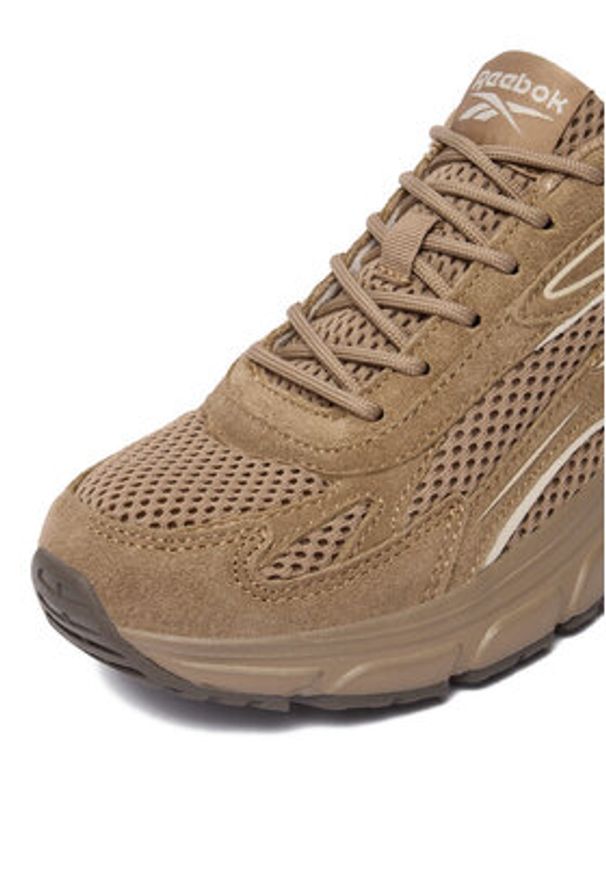 Reebok Sneakersy CEOWB-H1-139(dz) Brązowy. Kolor: brązowy. Materiał: skóra, zamsz