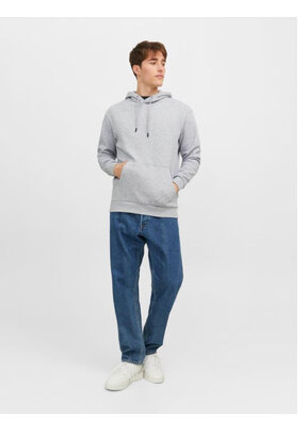 Jack & Jones - Jack&Jones Bluza Bradley 12249340 Szary Relaxed Fit. Kolor: szary. Materiał: bawełna, syntetyk
