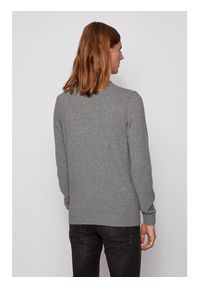 BOSS - Boss Sweter Kontreal 50434315 Szary Regular Fit. Kolor: szary. Materiał: bawełna #5