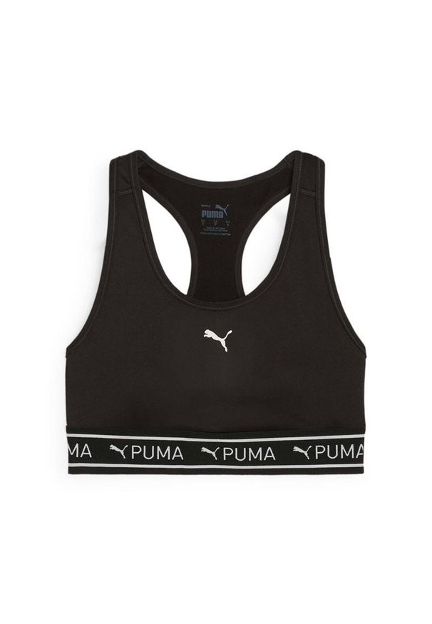Biustonosz dla kobiet Puma 4 Keeps. Kolor: czarny. Sport: fitness
