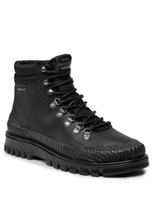 GANT - Gant Trapery Nebrada Mid Boot 27641359 Czarny. Kolor: czarny. Materiał: skóra