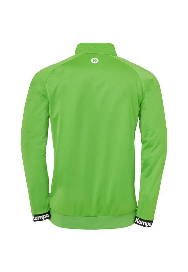 KEMPA - Dziecięca poliestrowa bluza dresowa Kempa Wave 26. Kolor: wielokolorowy, niebieski, zielony. Materiał: dresówka, poliester. Sport: piłka ręczna