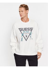 Guess Bluza Z3BQ08 KBXX1 Biały Regular Fit. Kolor: biały. Materiał: bawełna #1