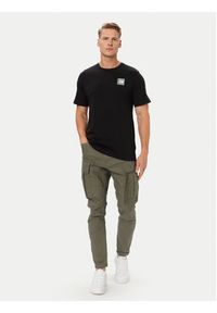 The North Face T-Shirt Monte Reg Ss NF0A8JAV Czarny Regular Fit. Kolor: czarny. Materiał: bawełna #5