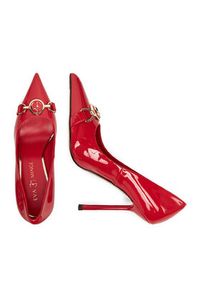 Eva Minge Szpilki EO-NOVA-1677-13-3 Czerwony. Kolor: czerwony. Materiał: skóra. Obcas: na szpilce #5