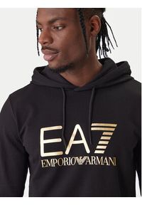 EA7 Emporio Armani Bluza 7M001413 AF22266 MC004 Czarny Regular Fit. Kolor: czarny. Materiał: bawełna #3