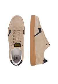 G-Star RAW - G-Star Raw Sneakersy EO-SANDER-02 Beżowy. Kolor: beżowy. Materiał: skóra, zamsz #7