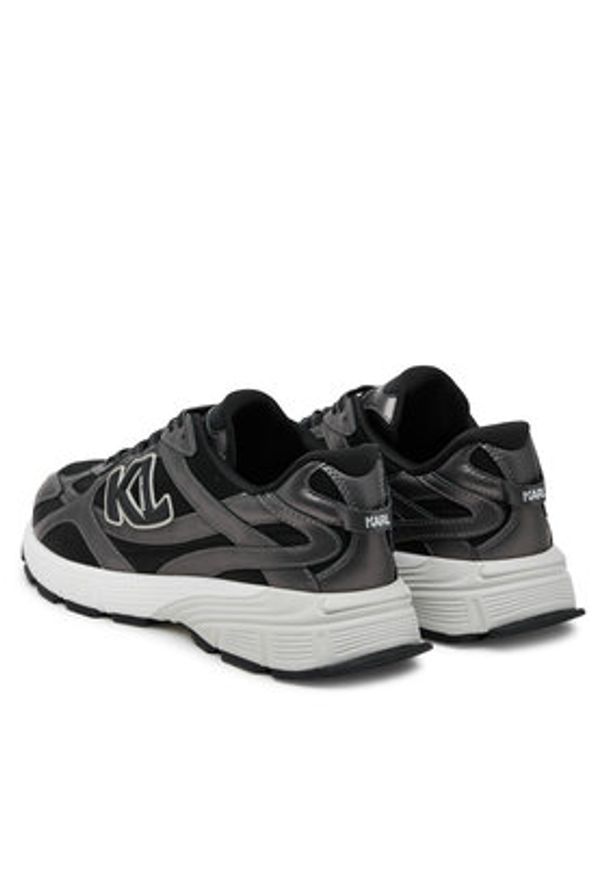 Karl Lagerfeld - KARL LAGERFELD Sneakersy Orion KL55525 Szary. Kolor: szary. Materiał: skóra