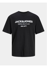 Jack & Jones - Jack&Jones T-Shirt Gale 12247782 Czarny Relaxed Fit. Kolor: czarny. Materiał: bawełna #2