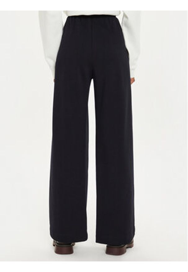 Max Mara Leisure Spodnie dresowe Curve 2426786068 Granatowy Regular Fit. Kolor: niebieski. Materiał: bawełna, syntetyk