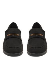 DeeZee Mokasyny 13-1120-2 Czarny. Kolor: czarny. Materiał: materiał #6