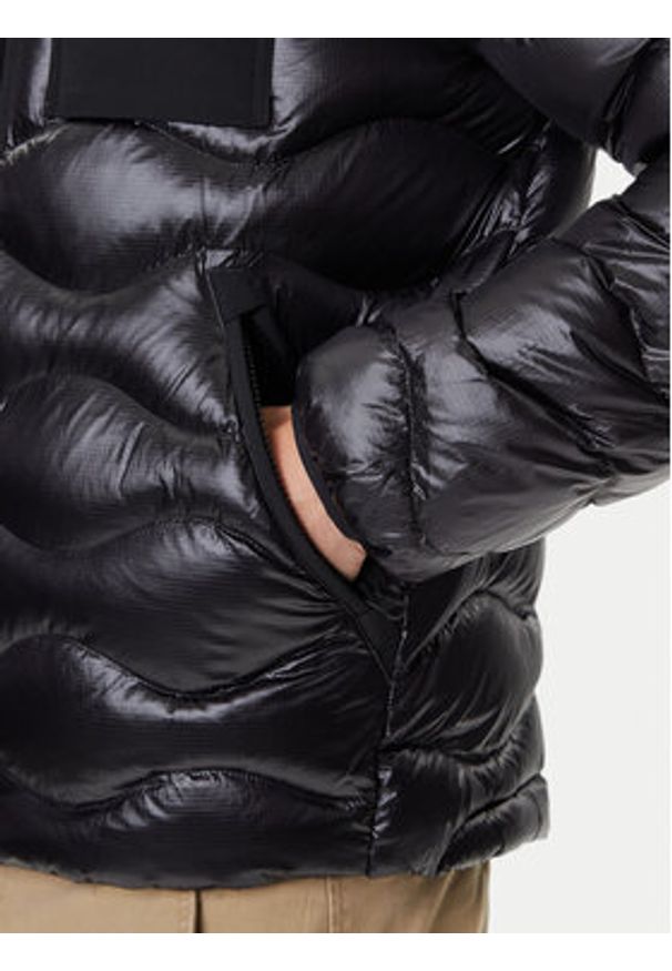 Blauer Kurtka przejściowa 25WBLUC02080 Czarny Regular Fit. Kolor: czarny. Materiał: syntetyk