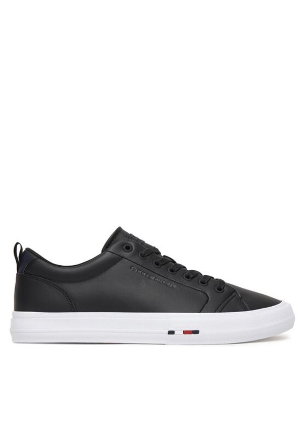 TOMMY HILFIGER - Tommy Hilfiger Sneakersy Harlem Street Lth FM0FM05708 Granatowy. Kolor: niebieski. Materiał: skóra