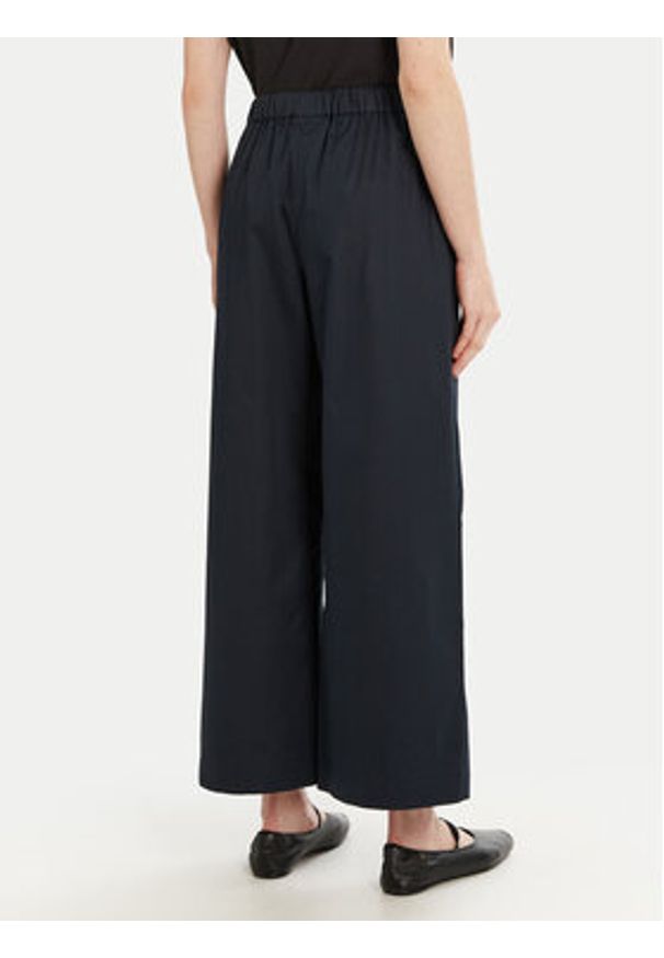 Max Mara Leisure Kuloty Antille 2516131017 Granatowy Regular Fit. Kolor: niebieski. Materiał: bawełna