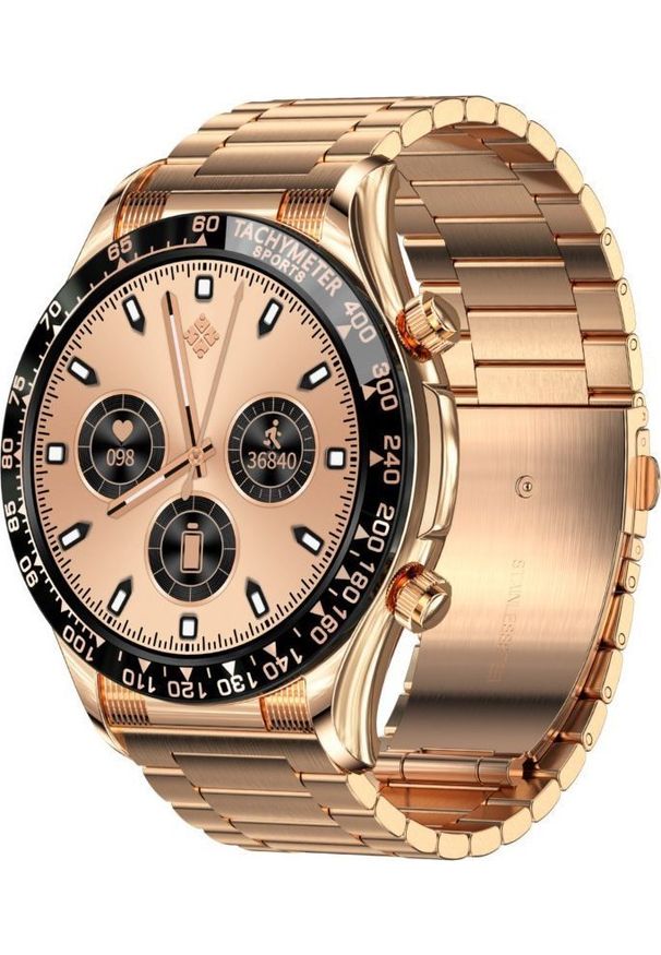 Smartwatch Rubicon RNCE94 Różowe złoto (RNCE94). Rodzaj zegarka: smartwatch. Kolor: różowy, wielokolorowy, złoty