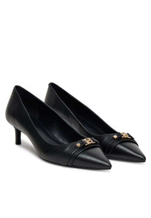 MICHAEL Michael Kors Czółenka Mandy Flex 40T5MAMP1L Czarny. Kolor: czarny. Materiał: skóra. Obcas: na szpilce