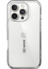 Plecki Speck Gemshell do iPhone 16 Pro przezroczysty. Materiał: guma