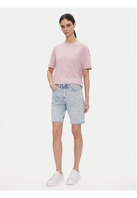 Lee Szorty jeansowe Rider 112363533 Niebieski Loose Fit. Kolor: niebieski. Materiał: bawełna #4
