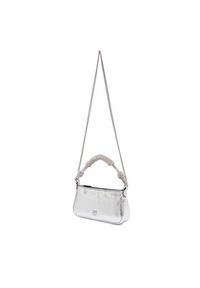 Pinko - PINKO Torebka Half Moon Baguette Mini AI 25-26 PLTT 105915 A2WD Srebrny. Kolor: srebrny. Materiał: skórzane #2