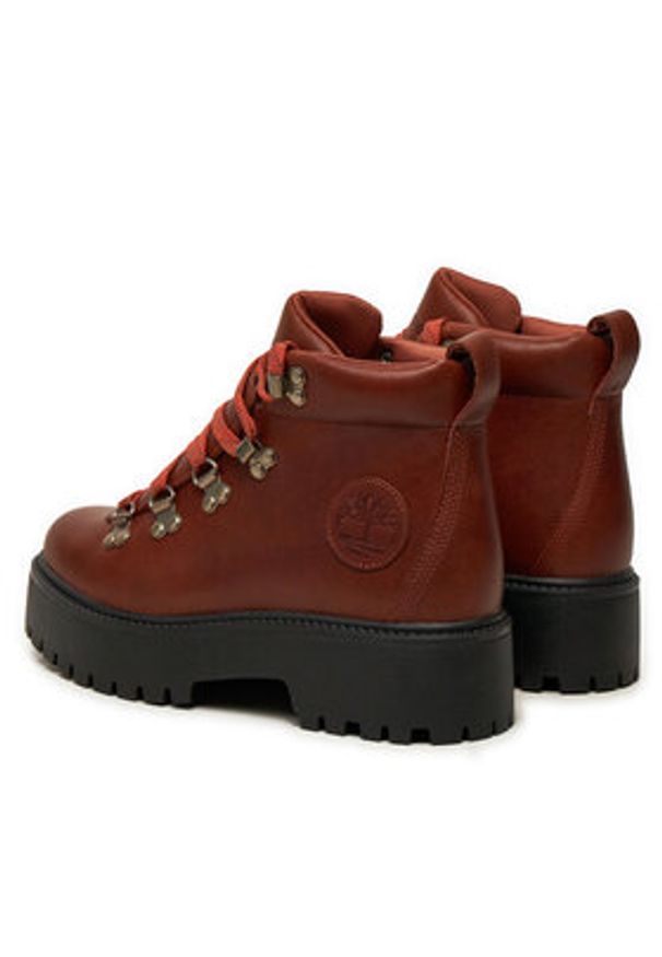 Timberland Trapery Stone Street Mid TB0A27VJEM61 Brązowy. Kolor: brązowy. Materiał: skóra. Styl: street