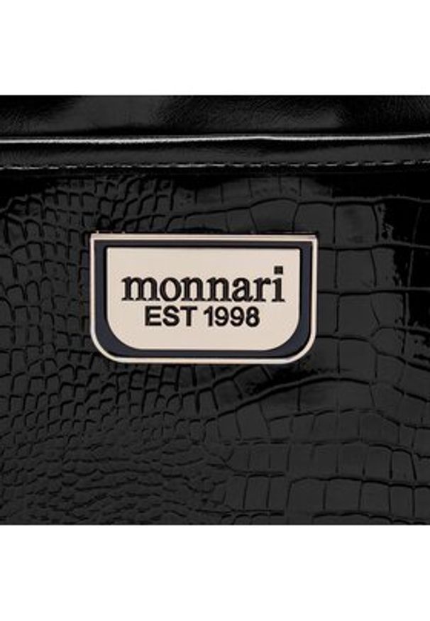 Monnari Torebka BAG2010-KM20 Czarny. Kolor: czarny. Materiał: skórzane
