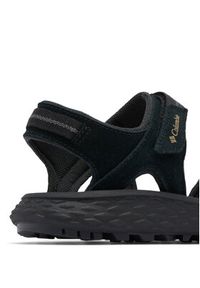 columbia - Columbia Sandały Konos™ Hiker 2-Strap 2121311 Czarny. Kolor: czarny. Materiał: skóra, zamsz