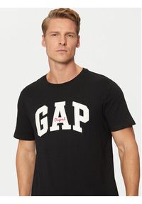 GAP - Gap T-Shirt 542246-03 Czarny Regular Fit. Kolor: czarny. Materiał: bawełna #3