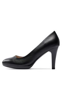 Caprice Szpilki 9-22414-42 Czarny. Kolor: czarny. Materiał: skóra. Obcas: na szpilce #4