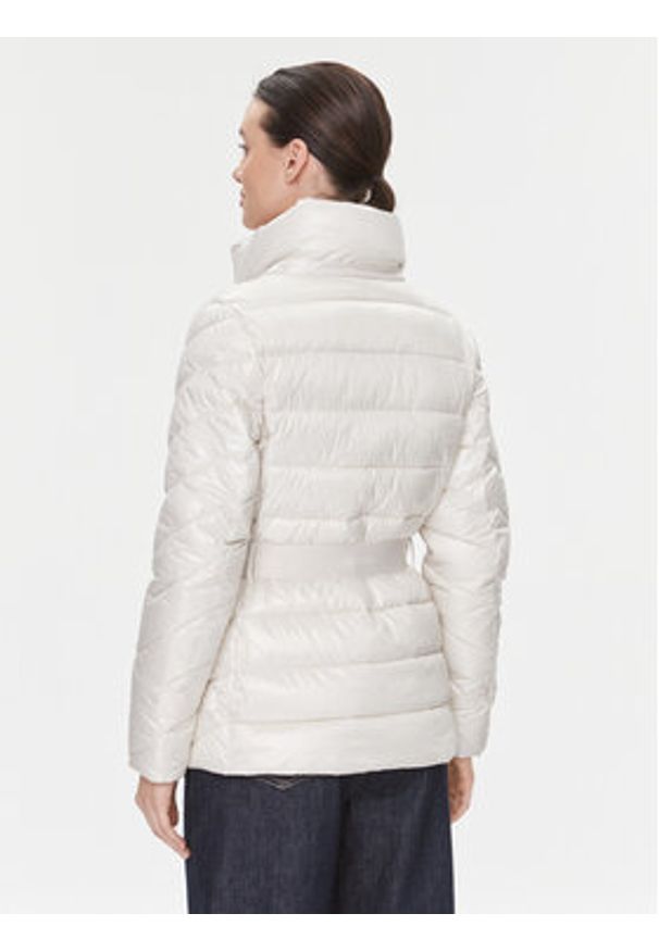 Calvin Klein Kurtka zimowa Ess K20K206090 Écru Slim Fit. Materiał: syntetyk. Sezon: zima