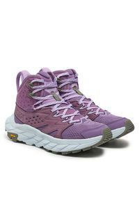 HOKA - Hoka Trekkingi Anacapa Breeze Mid 1134506 Błękitny. Kolor: niebieski. Materiał: materiał #6