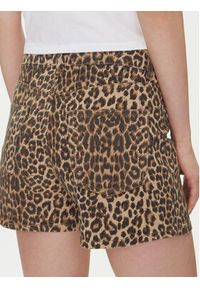 Vero Moda Szorty jeansowe Tess 10329962 Brązowy Regular Fit. Kolor: brązowy. Materiał: bawełna #5