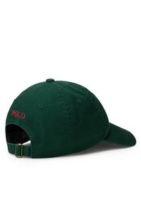 Polo Ralph Lauren Czapka z daszkiem 211912843010 Zielony. Kolor: zielony. Materiał: materiał, bawełna