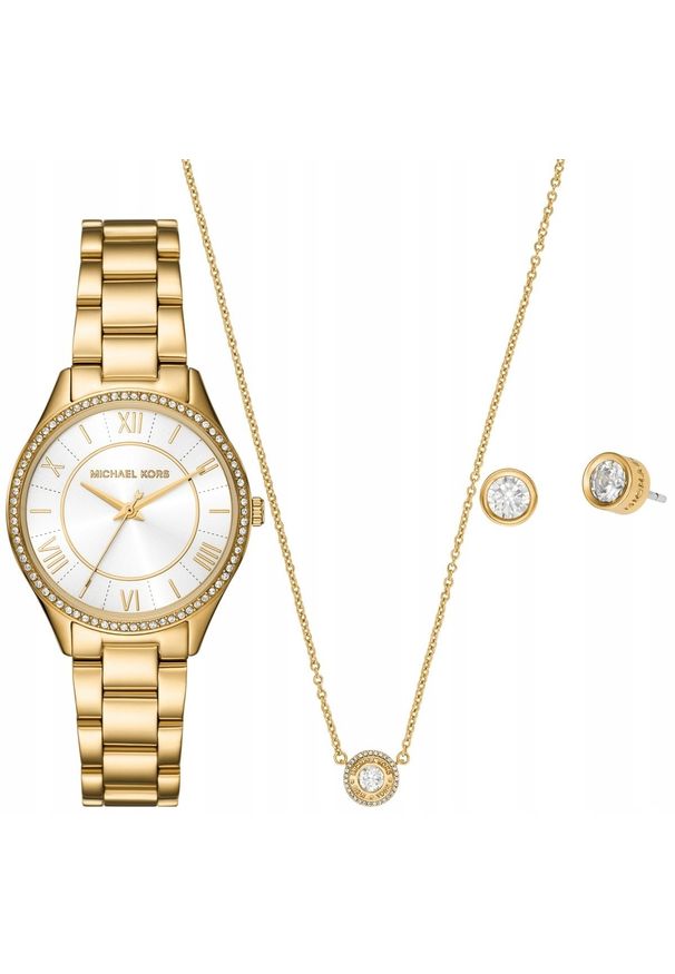 Zegarek Michael Kors Zegarek Damski Lauryn + biżuteria MK4849SET + BOX
