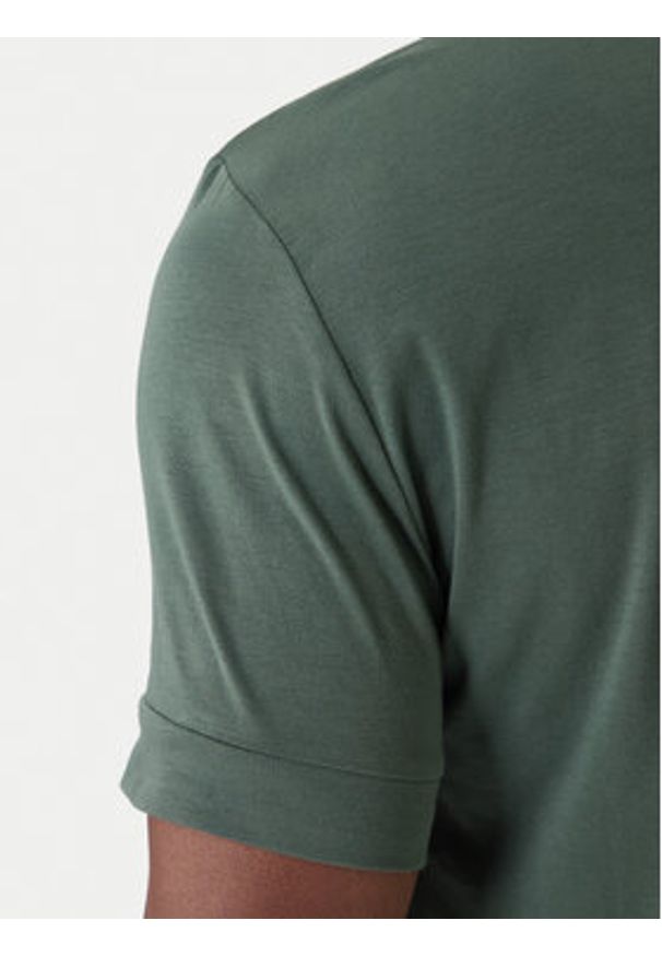 EA7 Emporio Armani Polo 8NPF14 PJVQZ U7260 Zielony Regular Fit. Typ kołnierza: polo. Kolor: zielony. Materiał: bawełna