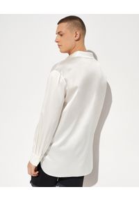 SER.O.YA NEW YORK - Jedwabna koszula Evan. Kolor: biały. Materiał: jedwab. Długość rękawa: długi rękaw. Długość: długie. Styl: klasyczny #2