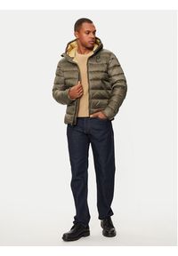 Blauer Kurtka puchowa 24WBLUC03023 683EG Zielony Regular Fit. Kolor: zielony. Materiał: syntetyk