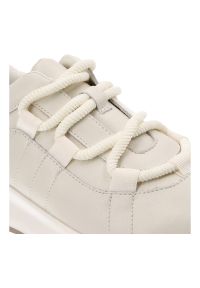 Białe Sneakersy Artiker Modne Sportowe Obuwie Damskie. Kolor: biały. Materiał: materiał #6